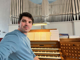 Kirchenmusiker und Kantor Chris Merkel