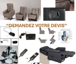 Le fauteuil relax est particulièrement exposé