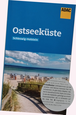 Kristallkontor wird empfohlen im ADAC Ostsee-Reiseführer