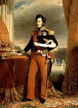 フランス国王ルイ・フィリップ肖像画