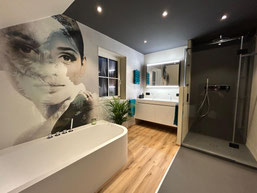 realisiertes Badezimmer