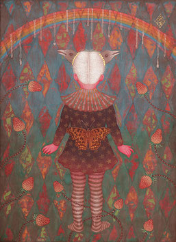 足立絵美 日本画展 - STRAWBERRY SHOW