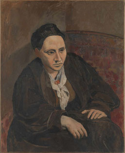 Pablo Picasso, Gertrude Stein, 1906, New York, Metropolitan Museum of Art