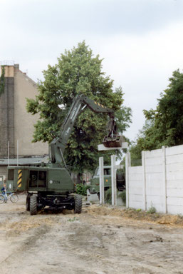 30 Jahre Mauerfall- Mauerabriss Neukölln/Treptow