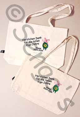 Individuell bestickte Shopper