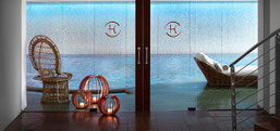 Badezimmer im Taj Dubai