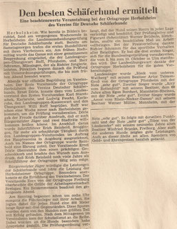 Herbolzheimer Zeitung 04.September 1965