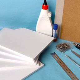 Miniaturen basteln mit Foamboard
