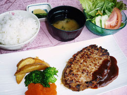 望来豚ハンバーグランチ