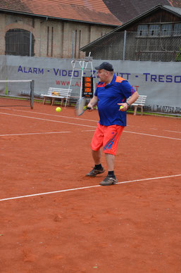 Unser "Chefmotivator" Bernhard Öttl in Action!