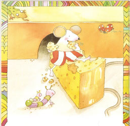 Pasakojimas pagal paveiksliukų seriją „Pelė ir sūris“