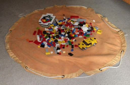 tapis-sac de lego OUVERT