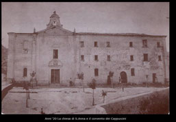 Anni '20 Il convento dei Cappuccini