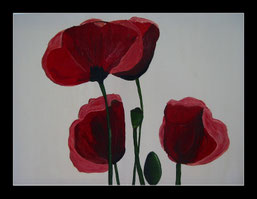MOHN in Öl 50x70