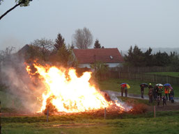 Maifeuer in Meckfeld 2015