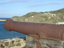 vestiges de la redoute de Mailly (XVIIIe siècle) en face de Fort Fanal