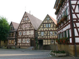 Fachwerkhäuser in der Marktstrasse