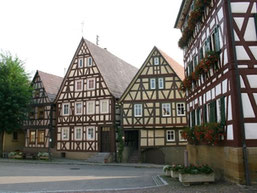 Fachwerkhäuser in der Marktstrasse