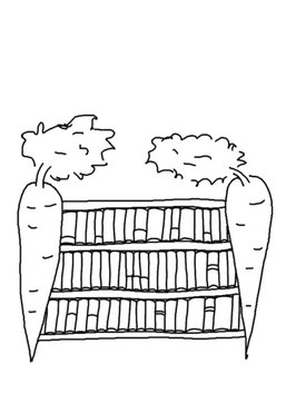 Trixilies Bücherbereich