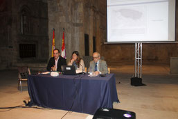 José Miguel Labrador Vielva, Clara Martín García (Arqueólogos) y Santiago Martínez Caballero (Museo de Segovia: Nuevas aportaciones al conocimiento de los sitemas defensivos de la ciudad de Segovia durante la Segunda Edad del Hierro. El hallazgo de la mur
