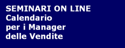 Seminari on line - Manager Vendite