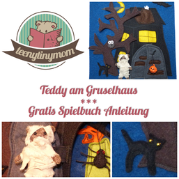 Halloween, Spielbuch, Quiet book, Freebook, 