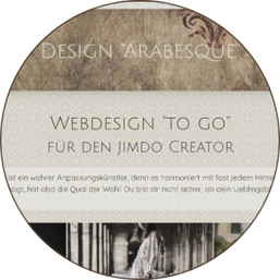 Design "Arabesque" (Schöne Webseiten für kleine Unternehmen)