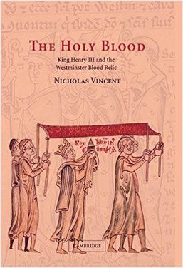 Jaquette du "The Holy Blood" de Nicholas Vincent