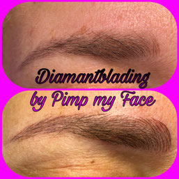 Diamantblading - Augenbrauen - Pimp my Face Hamburg Bramfeld - Permanent Make Up - Microblading