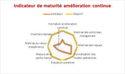 Diagnostic de maturité, un des outils amélioration continue. 