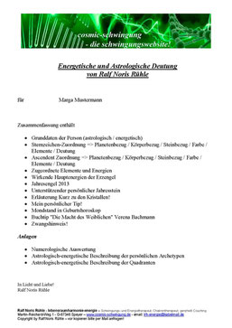 Übersicht 4-Komponenten-Auswertung