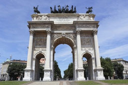 OmoGirando il Parco Sempione - L'Arco della Pace