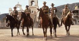 John Wayne's "The Sons of Katie Elder" started the movie tradition of the town of Chupaderos. 