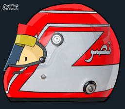 Felipe Nasr by Muneta & Cerracín