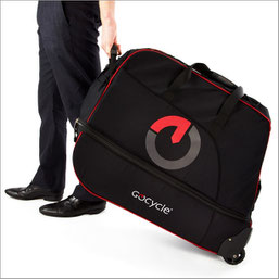 Gocycle e-Bike spart Platz