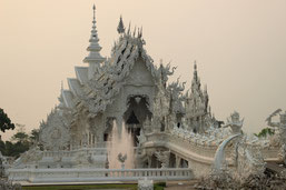 You go on a round trip from Chiang Mai to Chiang Rai to the Golden Triangle.