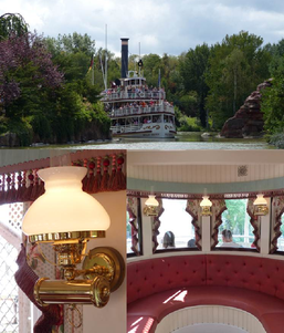 mississppi tom sawyer Disneyland paris bateau