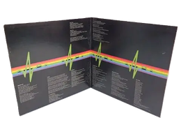 Gatefold-Innenseite von Album "Pink Floyd - Darkside Of The Moon"