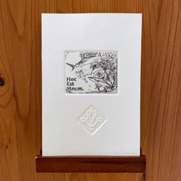 HOC EST MEUM./ 赤池 ももこ/銅版画/4×5cm/シート￥5,500(税込)
