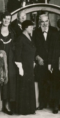 Rudolf Diesel jun. mit seiner ersten Fau Marion