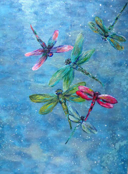Claudia Simon Fine Art, Malerei in Öl und Acryl