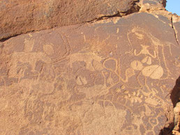 Felszeichnung in Twyfelfontein