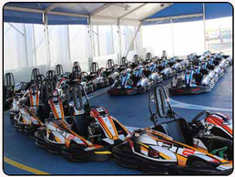 carrera de kart en Sevilla