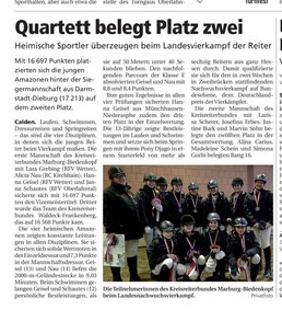 Oberhessische Presse: 29.03.2014