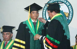 El senador de Espaillat, Doctor José Rafael Vargas, recibió el título de Doctor Honoris Causa de la Universidad Tecnológica de Santiago (UTESA)