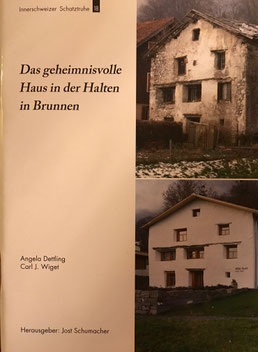 Neuste Forschung zur Geschichte des ältesten Steinwohnhauses im Kanton Schwyz. Bestellbar über Kontakt