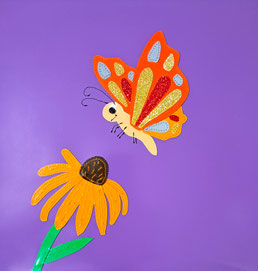 Schmetterling Kindergartentasche