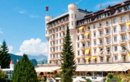 Gstaad Palace Hotel Aussenansicht