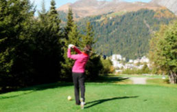 Golf in Davos