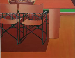 Aurelia Gratzer, Gastspiel, 2003, 80 x 1oo cm